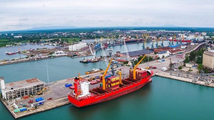 Apertura del terminal container multimodale nel porto di Poti – Georgia