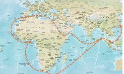 Rotta Asia-Europa: prove tecniche di connessione